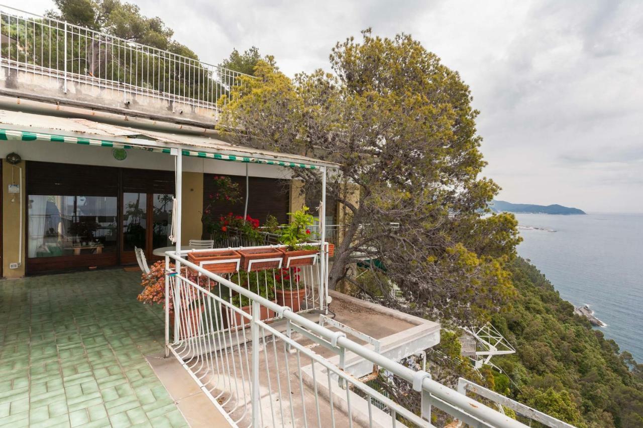 Ferienwohnung Stunning View Relax Tra Mare E Cielo Villa Solari Exterior foto